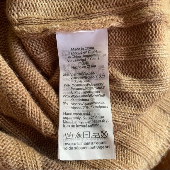 Madewell Ayres Wide-Sleeve Pullover Sweater XS - Picture 7 of 9